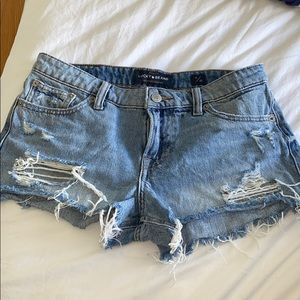 Lucky brand ripped shorts